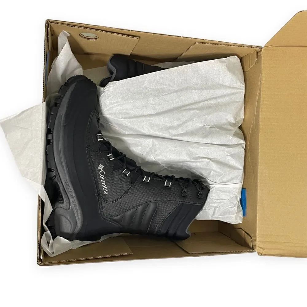 Columbia Bugaboot III XTM Waterproof Men's Snow Boots Black Charcoal Gray
